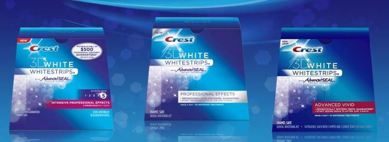 Blekning strips krön 3d white: Läs reglerna för användning för tänder