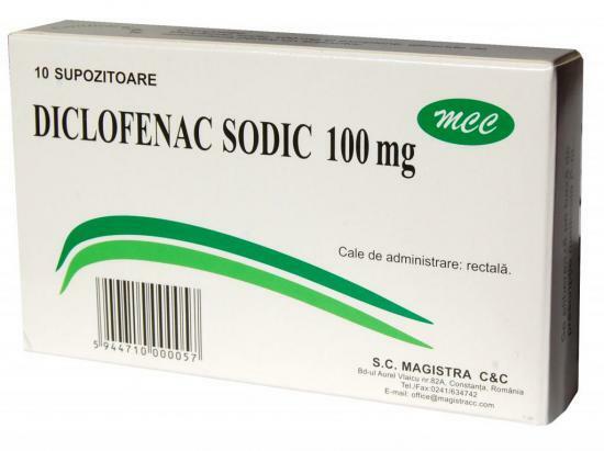 Diclofenac Droge beseitigt effektiv den Schmerz