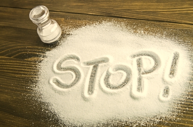 Begrenzung der Verwendung von Salz