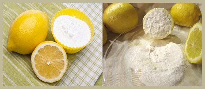 Limone, sale e soda