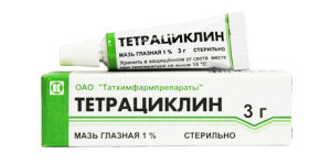 How it helps in the treatment of acne Tetracycline ointment