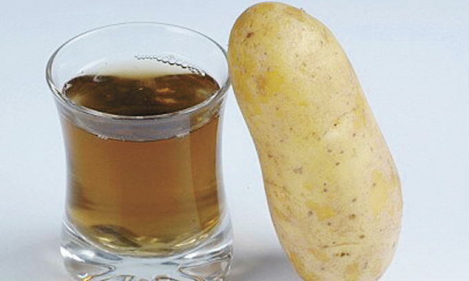 Är gastrisk behandling effektiv med potatisjuice?