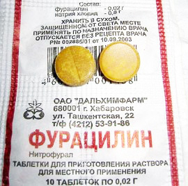 Furacilin tabletter