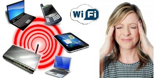Är strålningen från wifi router skadlig?