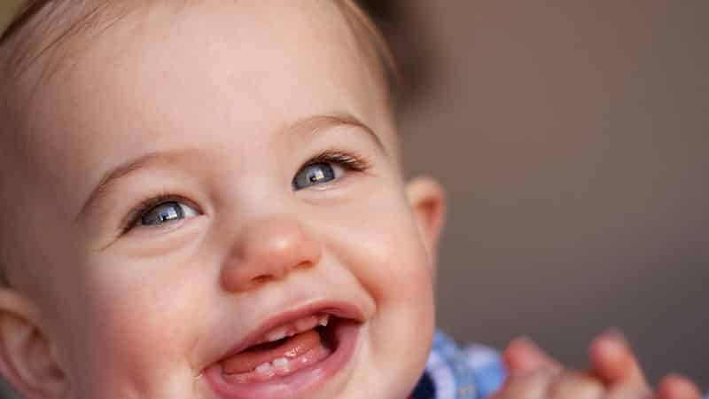 Klatre tenner symptomer hos barn, og sekvensdiagram