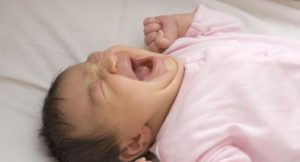 Colique chez un bébé
