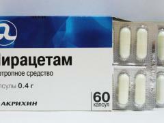 Piracetam Tabletten sind seit vielen Jahren gefragt