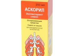 Zur Behandlung von Husten Rauschgift verwendet Ascoril