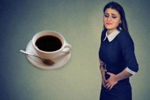 Magen gör ont av kaffe