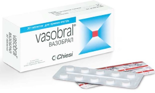 Vazobral dalam pengobatan dan pencegahan penyakit vaskular