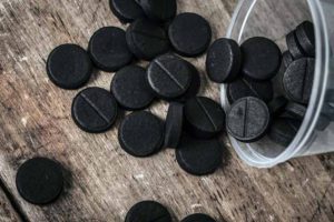 Activated carbon tablets