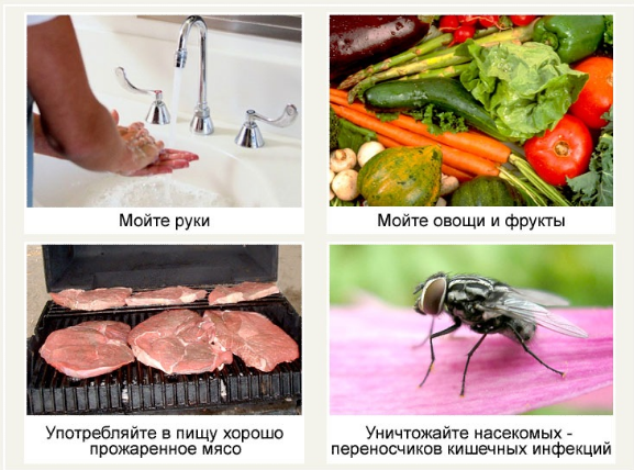 Prevention of foodborne infections