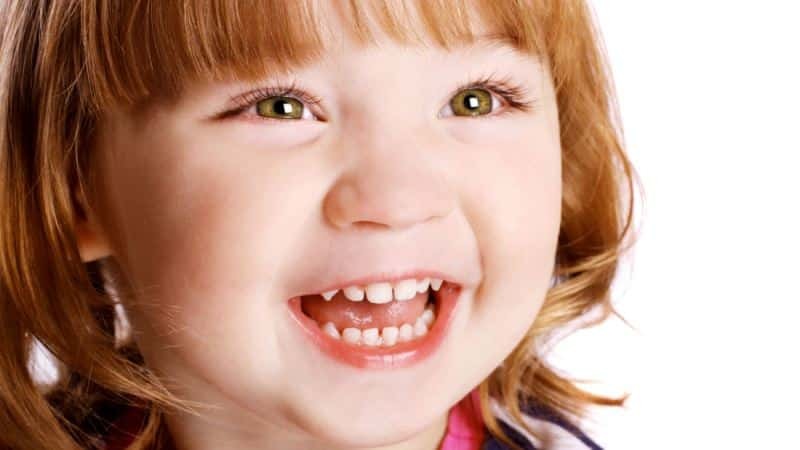 wie viel sollte bei Kindern von primären Zähne