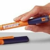 Einführung von Insulin mit einem Spritzenstift