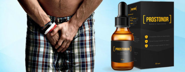 Drops prostonor (prostonor) for treating prostatitis