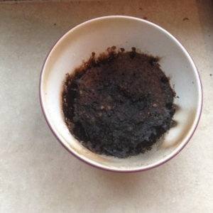 Burnt porridge