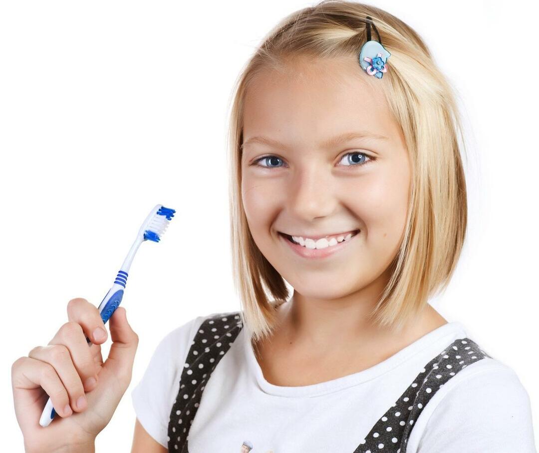 Valitsemalla hammasharja lapsellesi