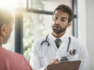 Consulta com um medico