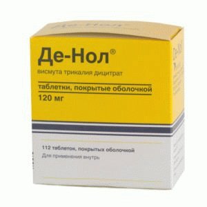 De-Nol voor ontsteking van het slijmvlies