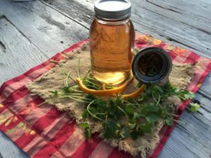 Chamomile infusion