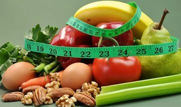 Vegetables and fruit for weight loss
