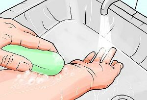 Kézi mosás szappannal