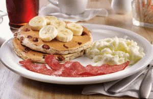 Bananenpannenkoekjes als ontbijt