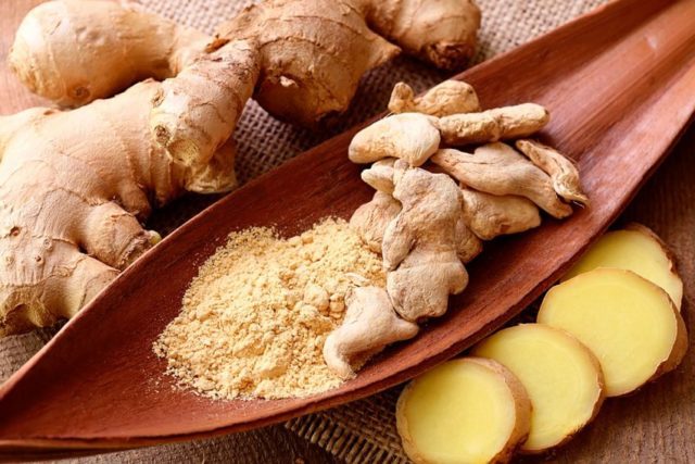 The use of ginger for potency in men: recipes