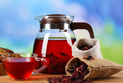 Tea from Hibiscus
