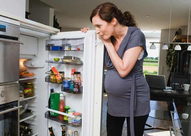 Te veel eten voor zwangere vrouwen is verboden