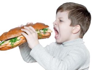 Anak makan berlebihan