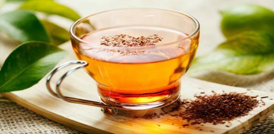 Rooibos te, som Wikipedia sier om sine gode egenskaper