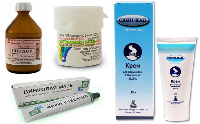 külső gyógyszerek a seborrhoeás dermatitisz kezelésére
