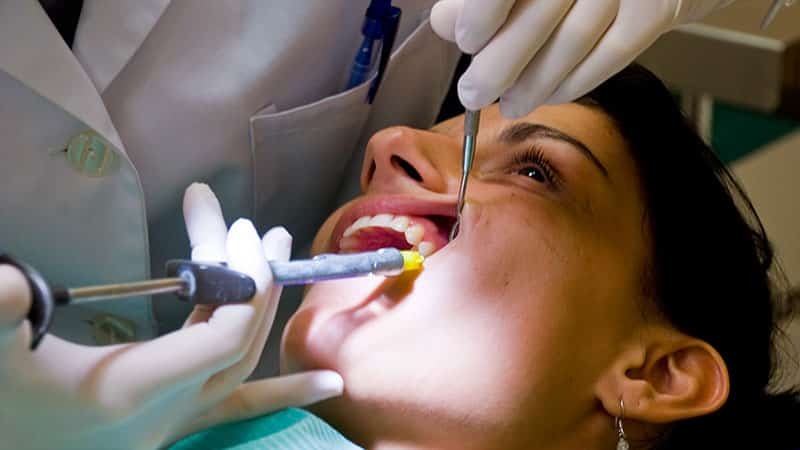 As gomas de enxaguamento após dente