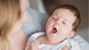 El bebe tiene sueño