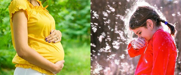 alergie na tehotné ženy a deti 