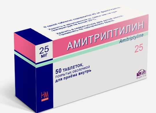 Amitriptylín je predpísaný