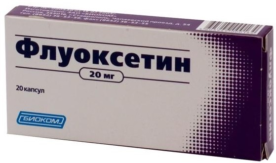 Indikácie pre použitie Fluoxetín