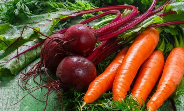 Punajuuret ja porkkanat auttaa selviytymään ummetus imetyksen