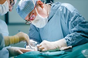 Operação de apendicectomia