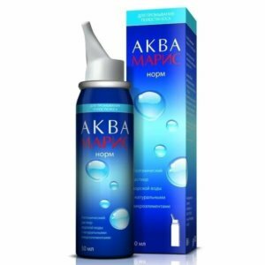 De Aqua Maris - medios para el lavado nasal fármaco eficaz