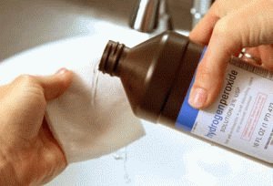 Waterstofperoxide lotions