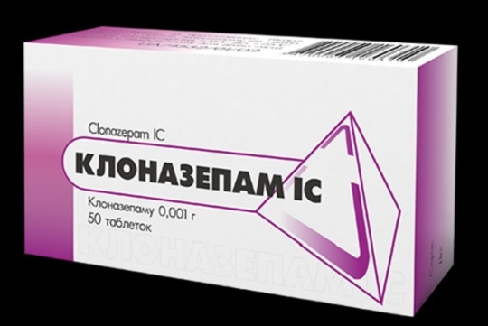 Indikace Clonazepam