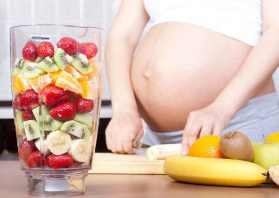 Vid konstaterad graviditet är nödvändigt att hålla sig till en diet