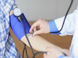 Which arm is used to measure blood pressure