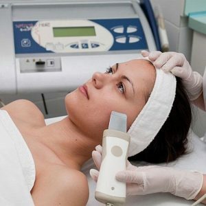 Ultrasound facial cleansing