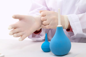 Preparación de un enema