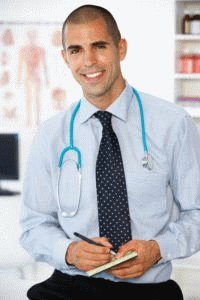 Consulta com um proctologista