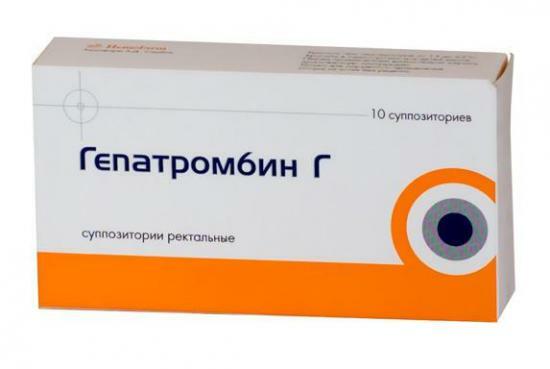 Velas Gepatrombin - tratamiento eficaz de las hemorroides