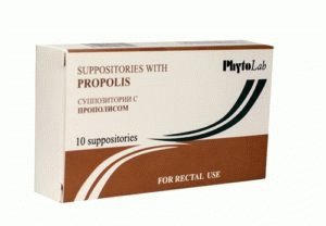Zetpillen met propolis voor aambeien: beoordelingen en gebruiksaanwijzing